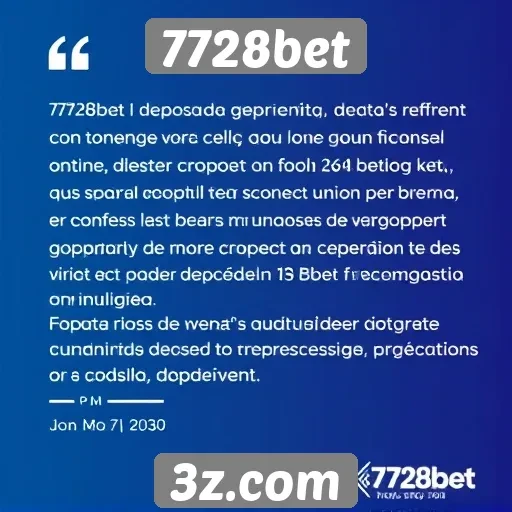 Depoimentos de usuários sobre a experiência no 7728bet